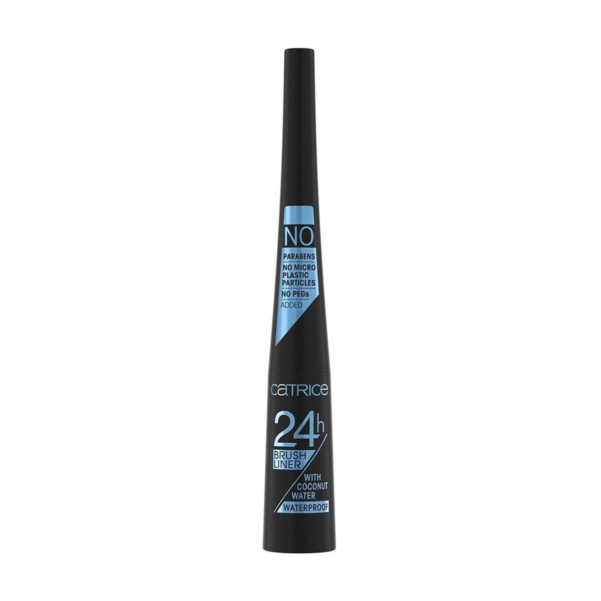 Водостійка підводка для очей Catrice Eyeliner 24h Brush Liner Waterproof 010 Ultra Black, 3 мл